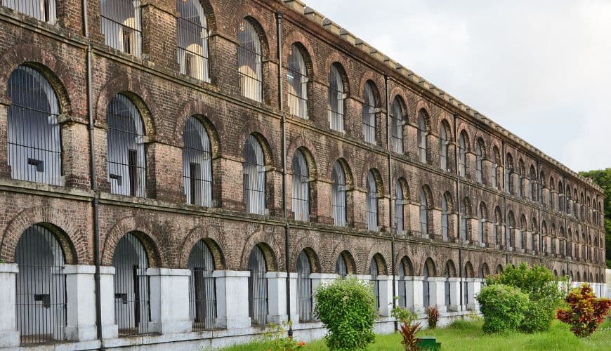 Light and Sound show at Cellular Jail
