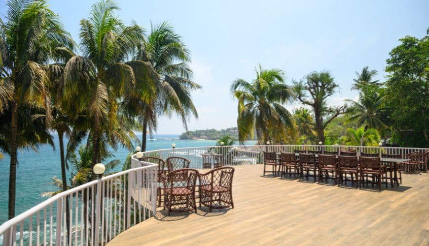 Dine by the sea at Port Blair