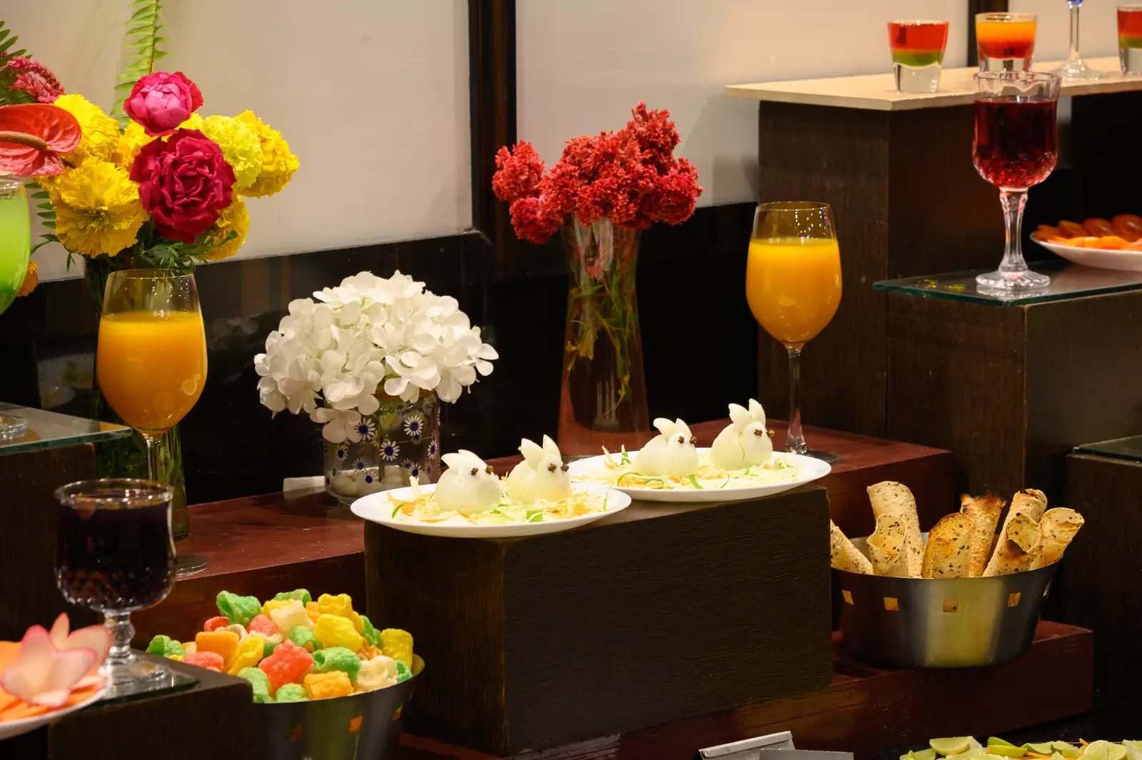 A Colourful Welcome Spread