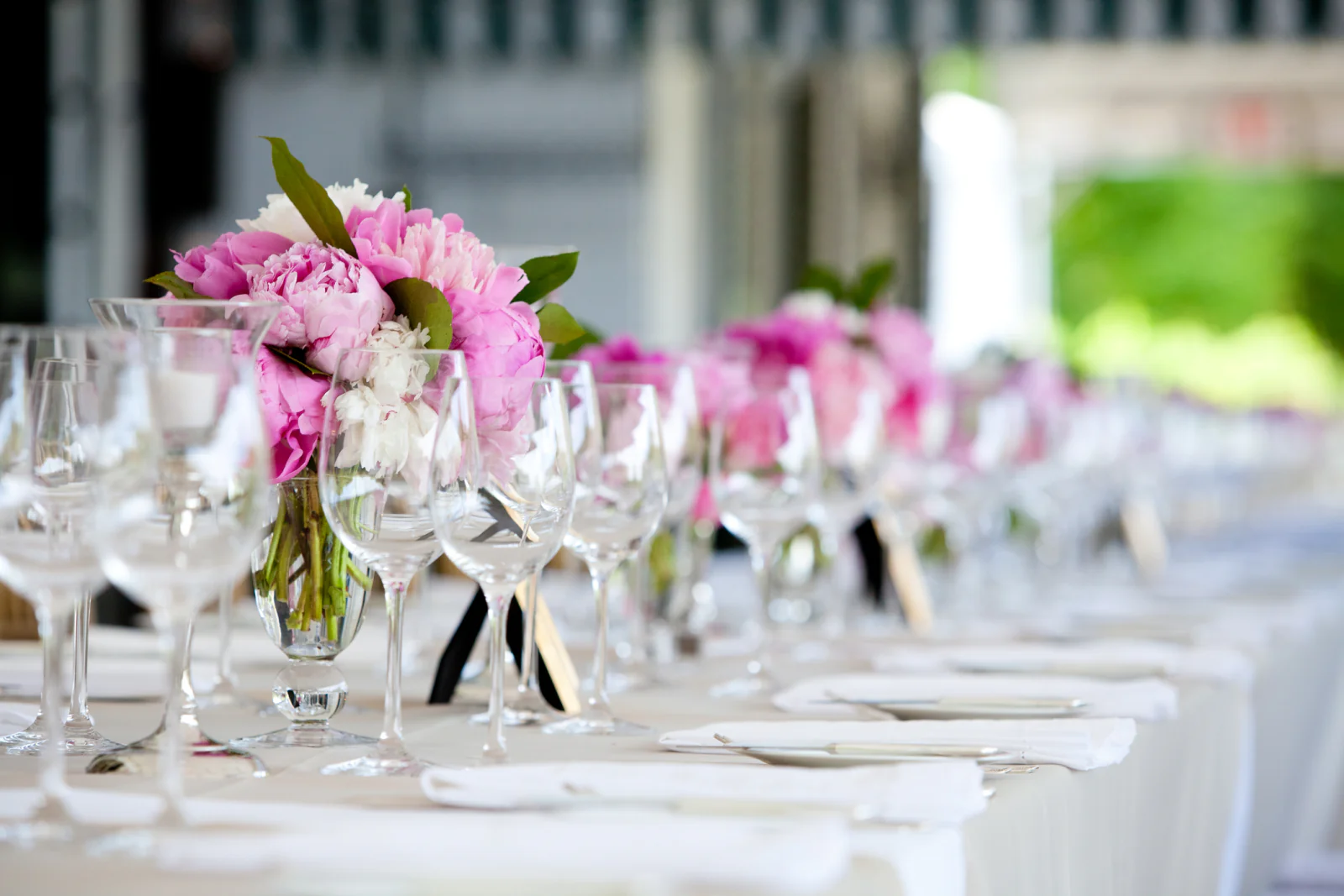 A wedding feast laid out at Sinclairs Burdwan